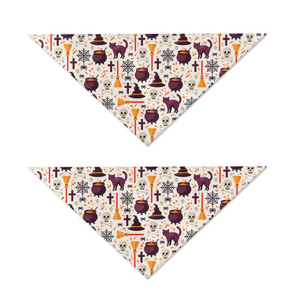 Halloween Festival Pattern Print Dog Bandana