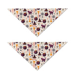 Halloween Festival Pattern Print Dog Bandana