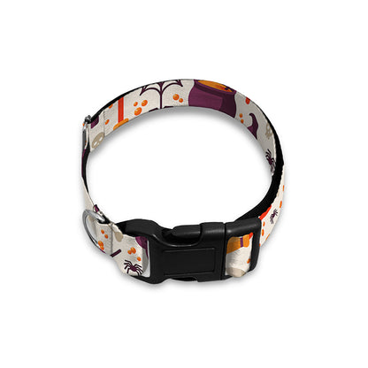 Halloween Festival Pattern Print Dog Collar