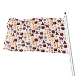 Halloween Festival Pattern Print Flag