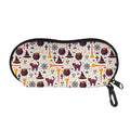 Halloween Festival Pattern Print Glasses Case