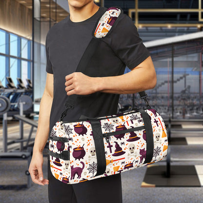 Halloween Festival Pattern Print Gym Bag