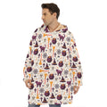 Halloween Festival Pattern Print Hoodie Blanket