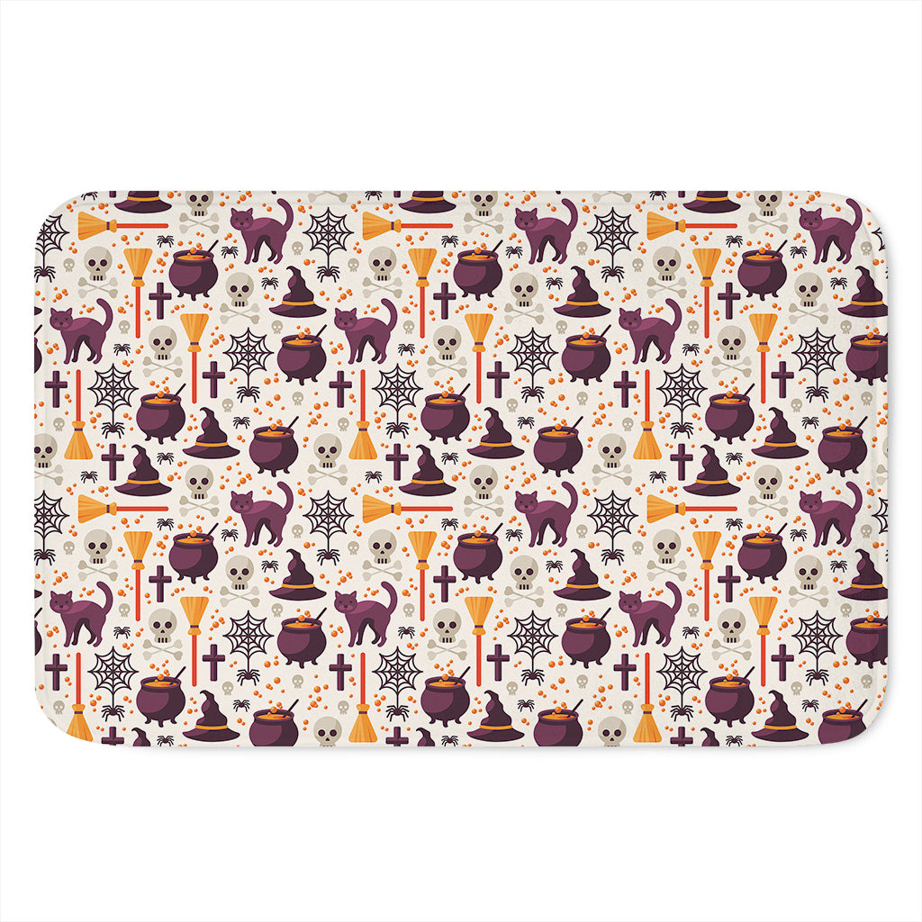 Halloween Festival Pattern Print Indoor Door Mat