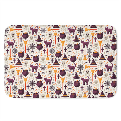 Halloween Festival Pattern Print Indoor Door Mat