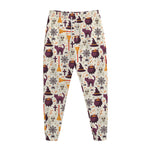 Halloween Festival Pattern Print Jogger Pants