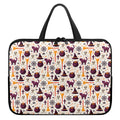 Halloween Festival Pattern Print Laptop Sleeve With Handle