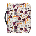 Halloween Festival Pattern Print Leather Bible Cover