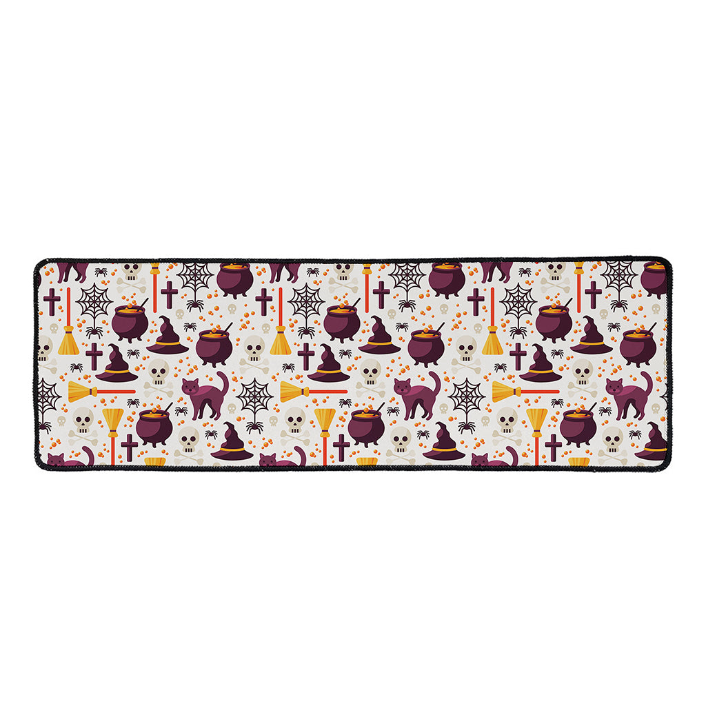 Halloween Festival Pattern Print Long Kitchen Mat