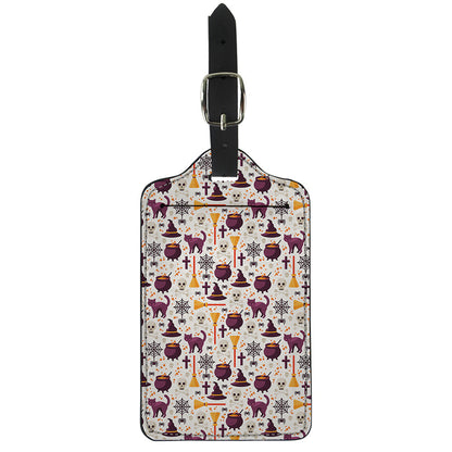 Halloween Festival Pattern Print Luggage Tag