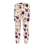 Halloween Festival Pattern Print Men's leggings