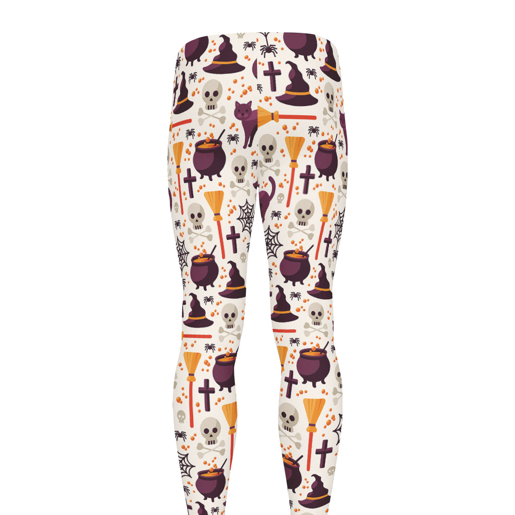 Halloween Festival Pattern Print Men's leggings