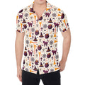 Halloween Festival Pattern Print Men's Shirt