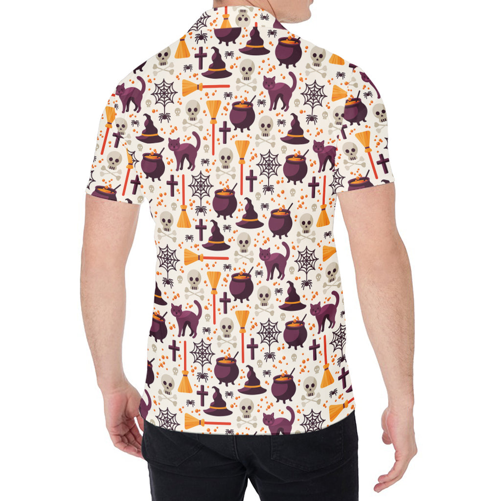 Halloween Festival Pattern Print Men's Shirt
