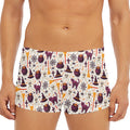 Halloween Festival Pattern Print Men's Short Boxer Briefs