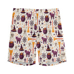 Halloween Festival Pattern Print Men's Sports Shorts
