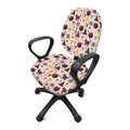 Halloween Festival Pattern Print Office Chair Cover