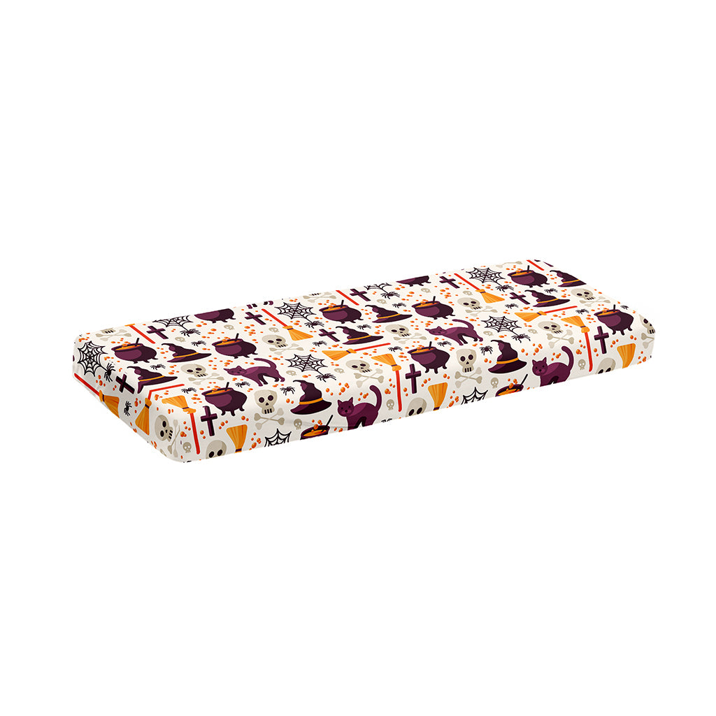 Halloween Festival Pattern Print Piano Keyboard Cover