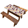 Halloween Festival Pattern Print Picnic Table Cover