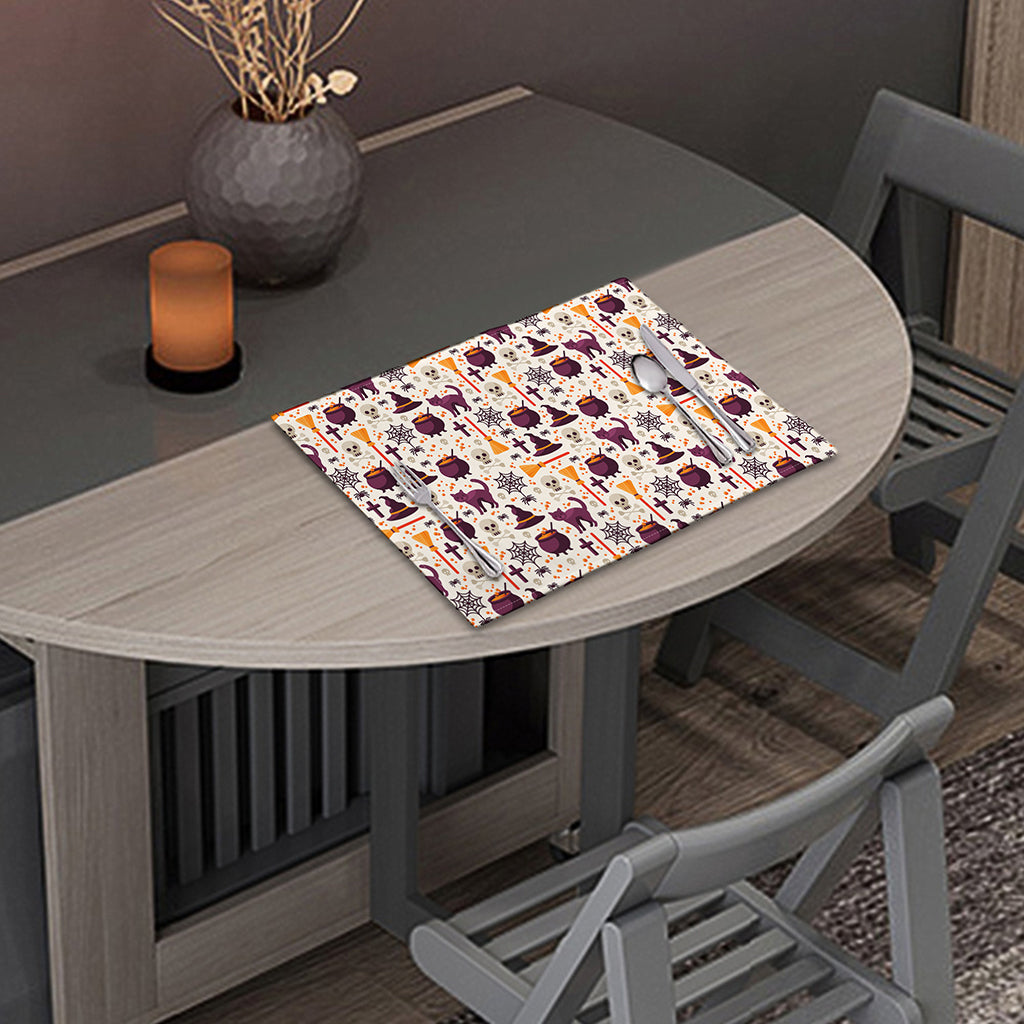 Halloween Festival Pattern Print Placemat