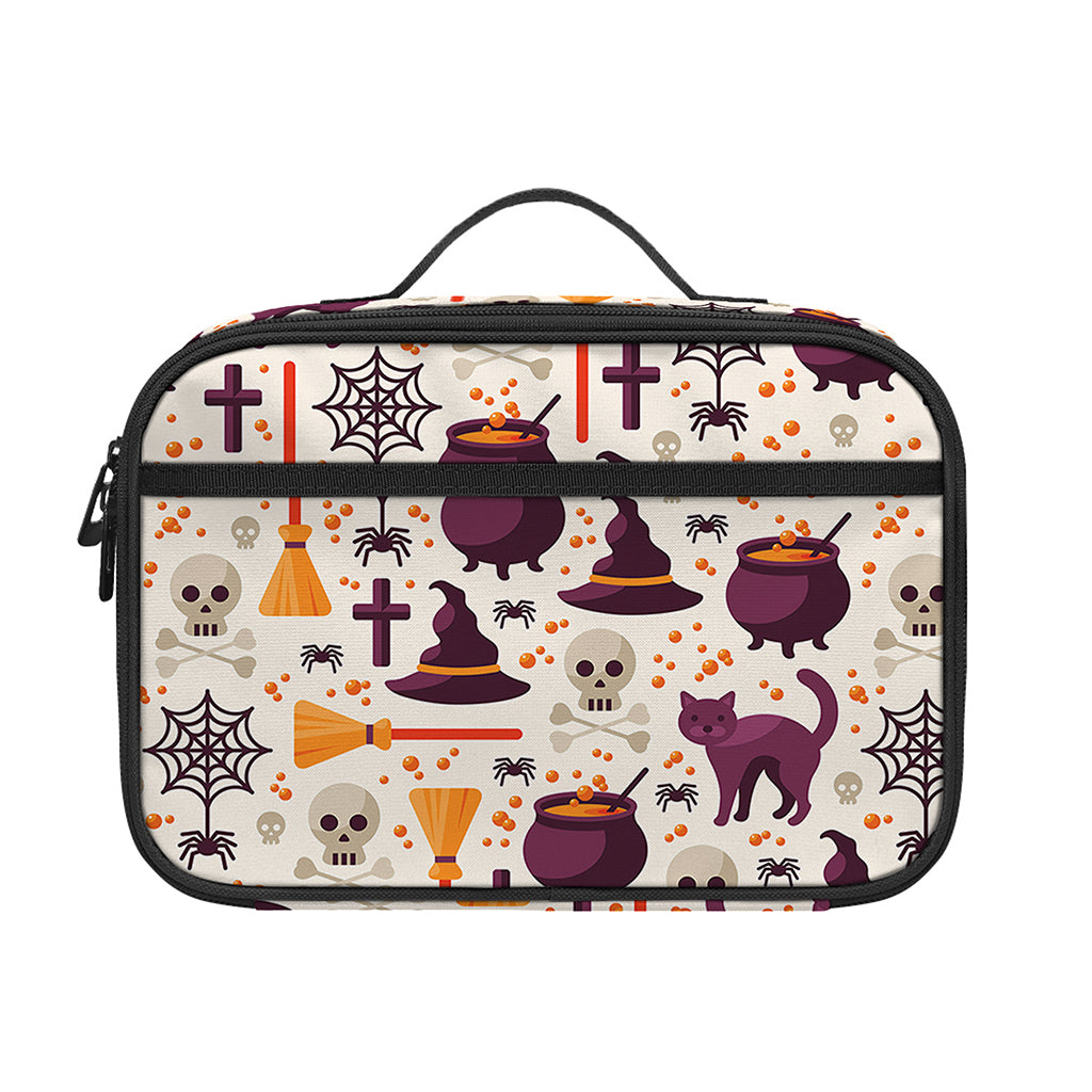 Halloween Festival Pattern Print Portable Lunch Bag