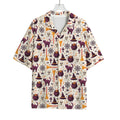 Halloween Festival Pattern Print Rayon Hawaiian Shirt