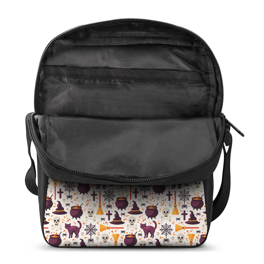 Halloween Festival Pattern Print Rectangular Crossbody Bag