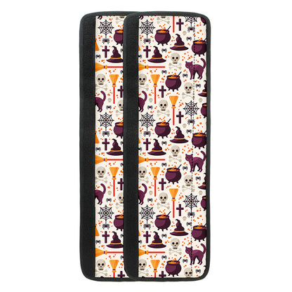 Halloween Festival Pattern Print Refrigerator Handle Covers