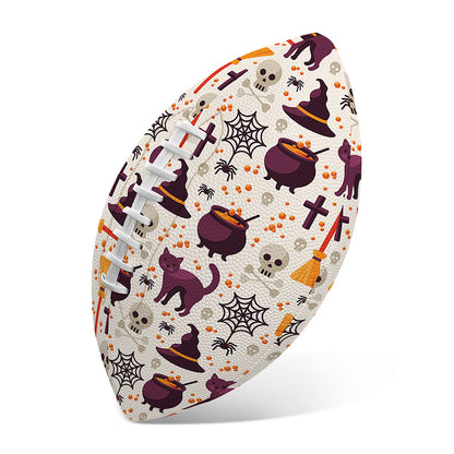 Halloween Festival Pattern Print Rugby Ball