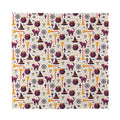Halloween Festival Pattern Print Silk Bandana
