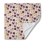 Halloween Festival Pattern Print Silk Bandana