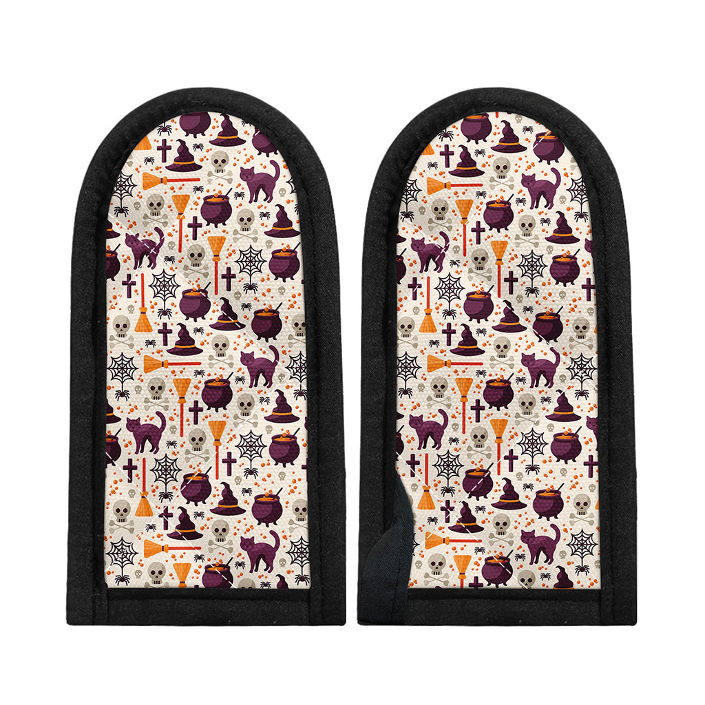 Halloween Festival Pattern Print Skillet Handle Cover