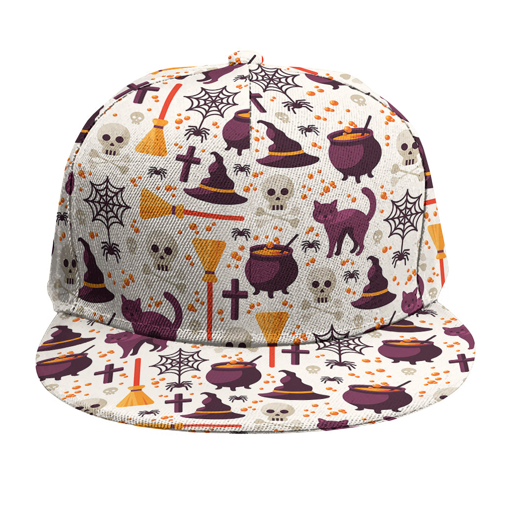 Halloween Festival Pattern Print Snapback Cap