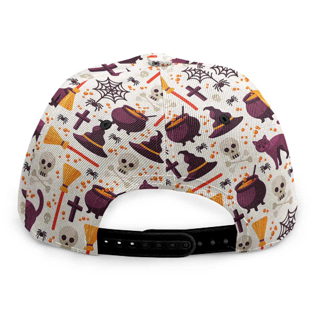 Halloween Festival Pattern Print Snapback Cap
