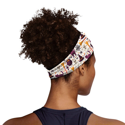 Halloween Festival Pattern Print Sports Headband