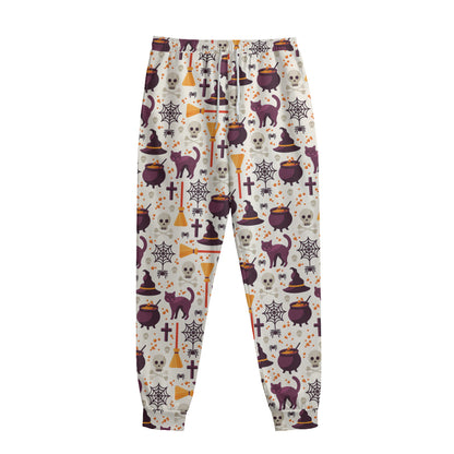 Halloween Festival Pattern Print Sweatpants
