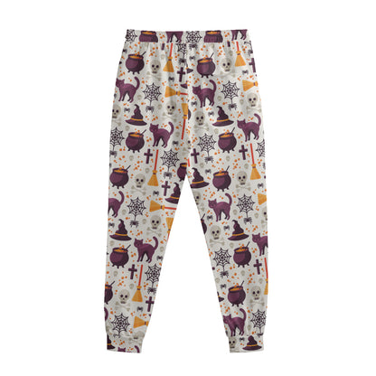 Halloween Festival Pattern Print Sweatpants