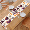 Halloween Festival Pattern Print Table Runner