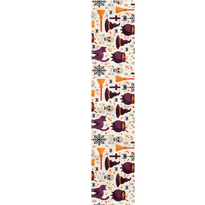 Halloween Festival Pattern Print Table Runner