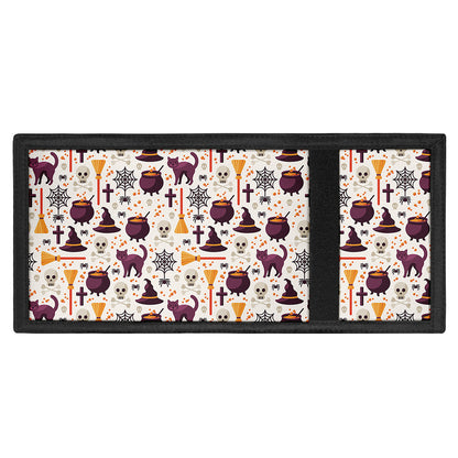 Halloween Festival Pattern Print Trifold Wallet