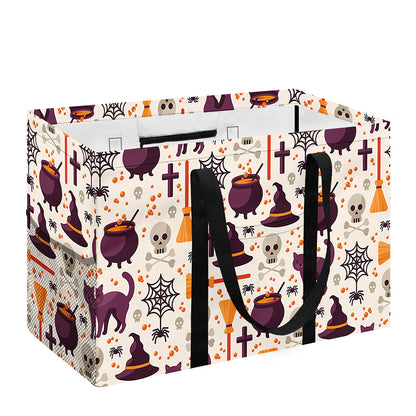 Halloween Festival Pattern Print Utility Tote Bag