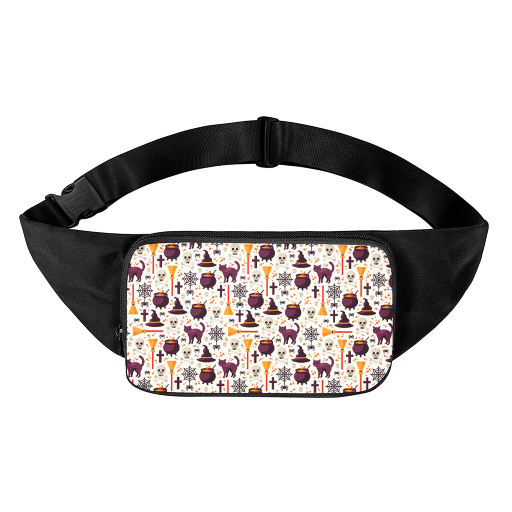 Halloween Festival Pattern Print Waist Bag