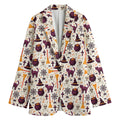 Halloween Festival Pattern Print Women's Blazer