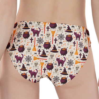 Halloween Festival Pattern Print Women's Panties