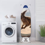 Halloween Flying Witch Cat Print Ironing Board Cover