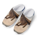 Halloween Flying Witch Cat Print Mesh Casual Shoes