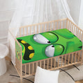 Halloween Frankenstein Face Print Baby Crib Sheet
