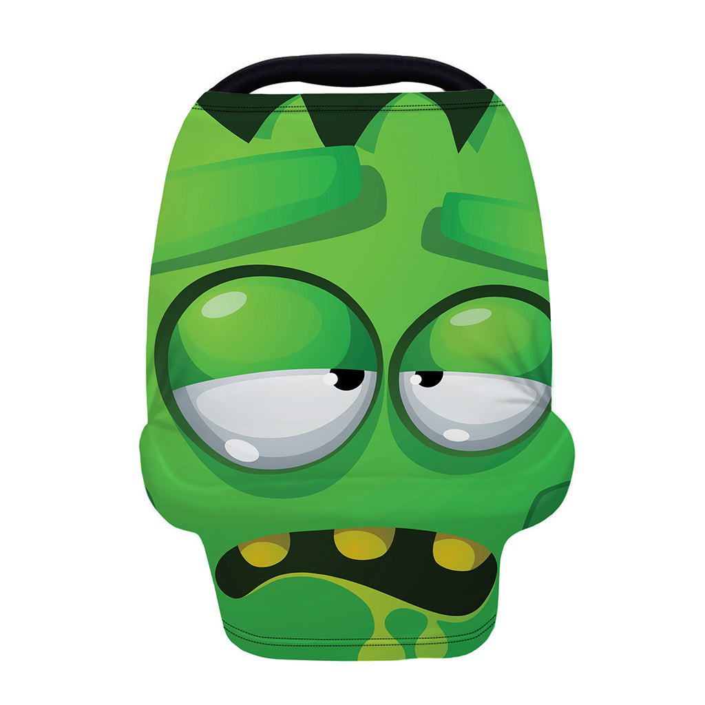 Halloween Frankenstein Face Print Baby Seat Cover