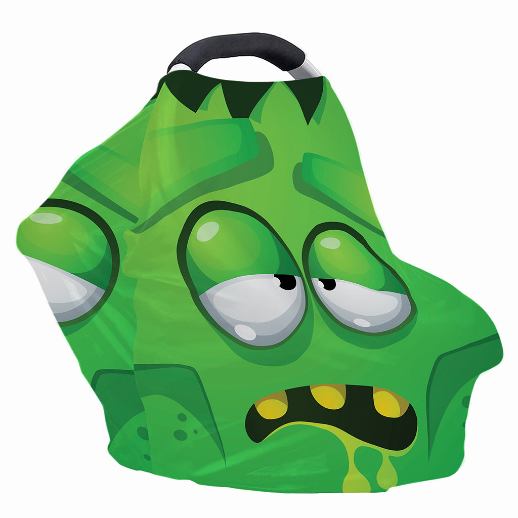 Halloween Frankenstein Face Print Baby Seat Cover