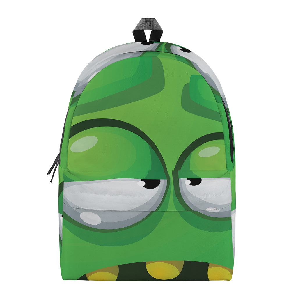 Halloween Frankenstein Face Print Backpack